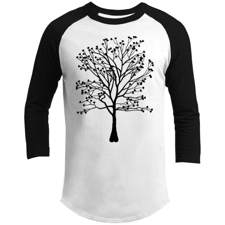 black family tree  main image CLOSEOUT - T200 3/4 Raglan Sleeve Shirt