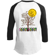 black family tree  main image CLOSEOUT - T200 3/4 Raglan Sleeve Shirt