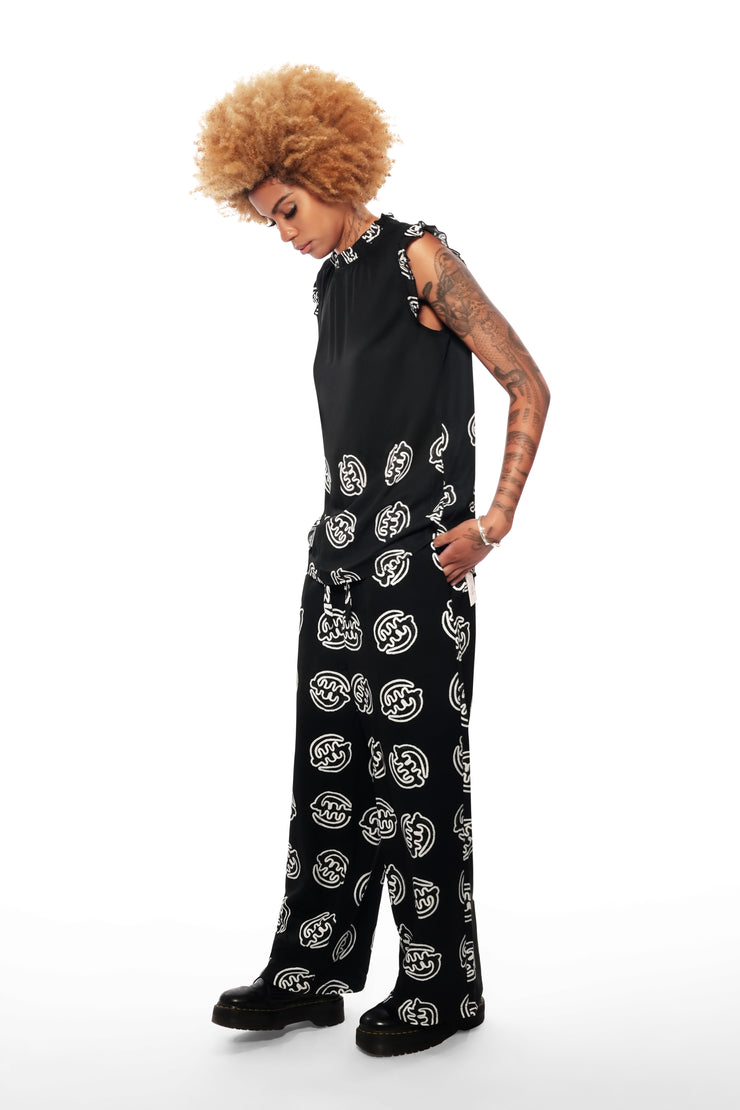 Mambo High-Rise Wide Leg Pants