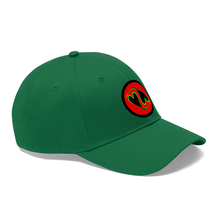 Green Unisex Twill Hat