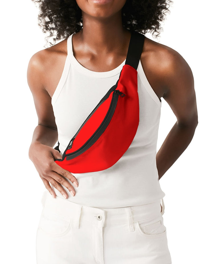 Red Crossbody Sling Bag