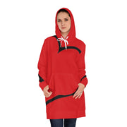 Women's Hoodie Dress Red