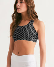 Women's Seamless Sports Bra Silver