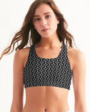 Women's Seamless Sports Bra Silver