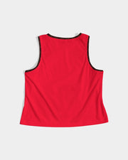 red tops Women's Cropped Tank