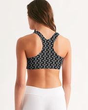 Women's Seamless Sports Bra Silver