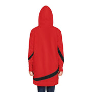 Women's Hoodie Dress Red