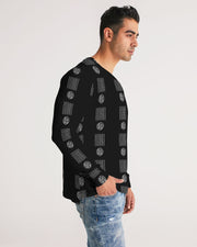 Mombo on black Men's Long Sleeve Tee