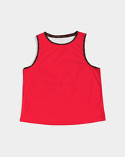 red tops Women's Cropped Tank