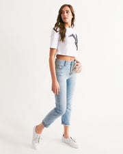 Women's Cropped Tee Branch