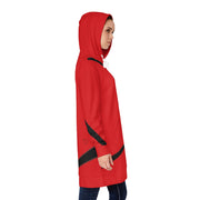 Women's Hoodie Dress Red