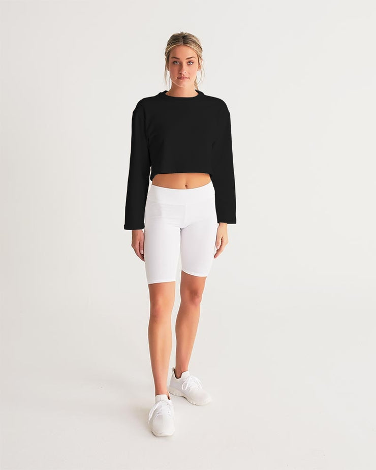 Cropped Sweatshirt Black