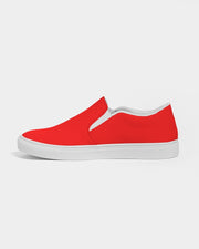 Red Women's Slip-On Canvas Shoe