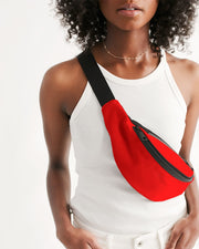 Red Crossbody Sling Bag
