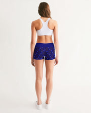 Women's Mid-Rise Yoga Shorts Arrow