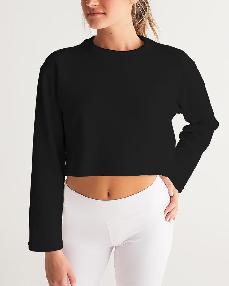 Cropped Sweatshirt Black